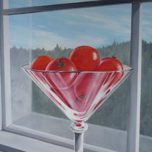 Sunshine in the Studio (48x36) available at Artym Gallery