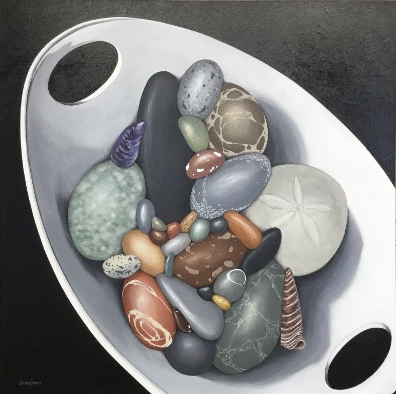 Favourite Things (36x36) available at Bronze Coast Gallery